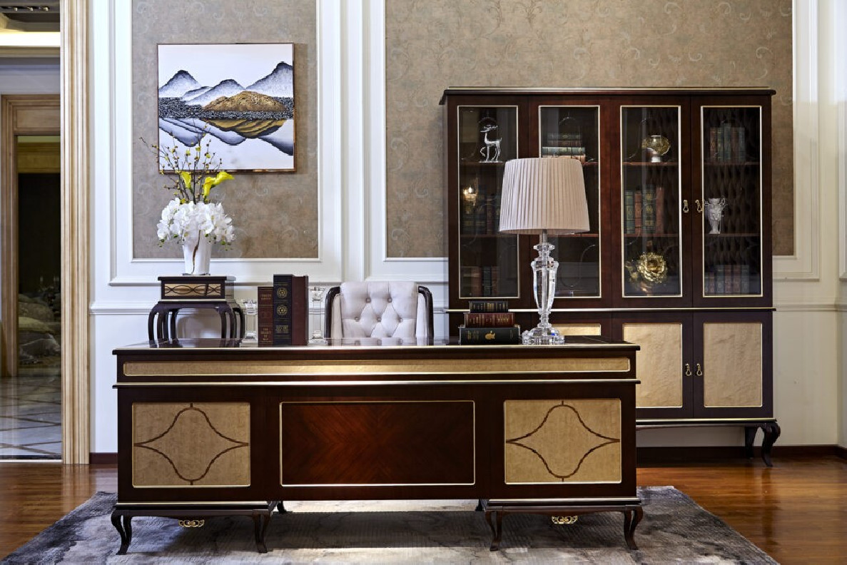 E71 Italian Luxury Writing Desk | Infinity Furniture Import