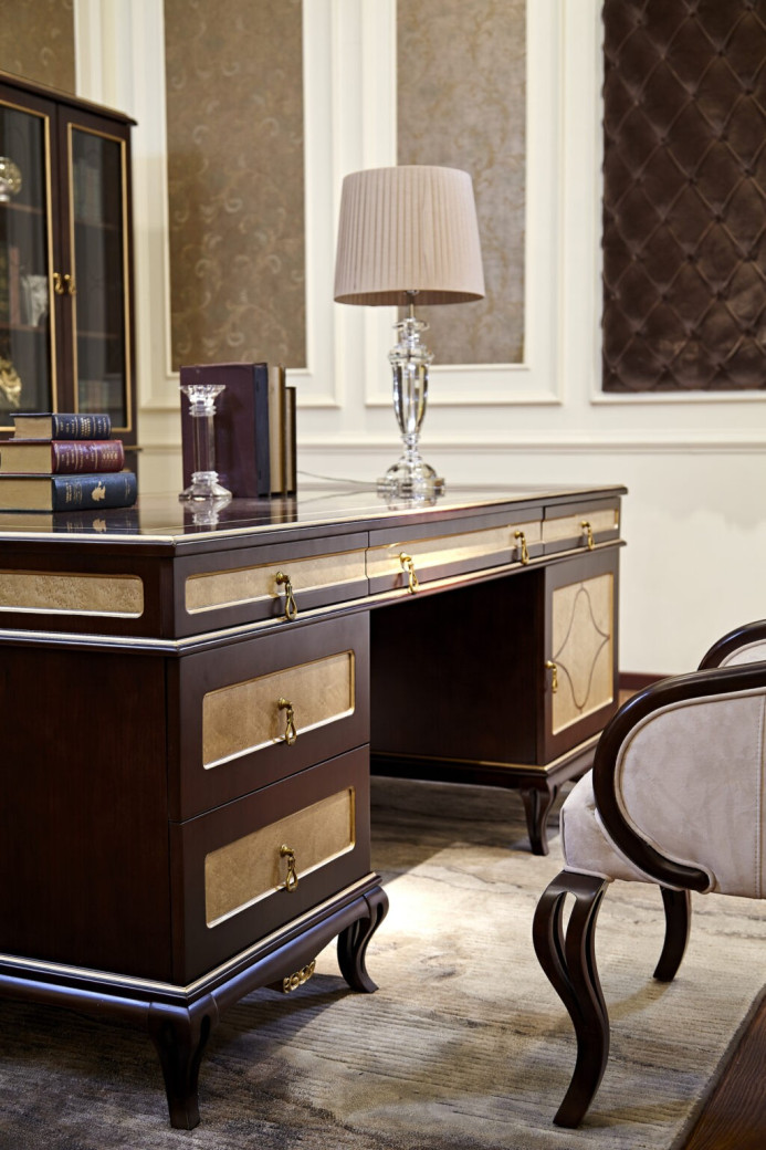 E71 Italian Luxury Writing Desk | Infinity Furniture Import