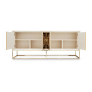 Console Glistening Gold Madison Collection By Michael Amini LFR-MDSN223-827