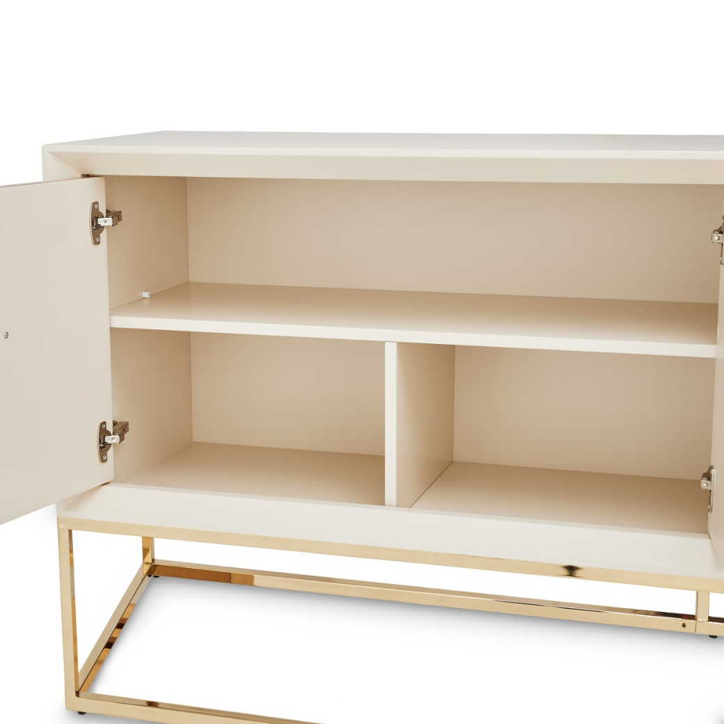 Console Glistening Gold Madison Collection By Michael Amini LFR-MDSN223-827
