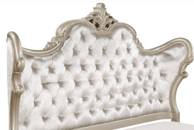 Monique 5Pc Queen Bedroom Set Champagne Finish By New Classic Furniture