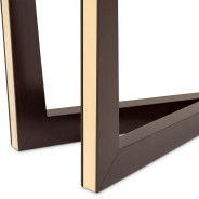 Console Table  Espresso Finish Belmont Place Collection By Michael Amini N9085223-409