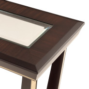 Console Table  Espresso Finish Belmont Place Collection By Michael Amini N9085223-409