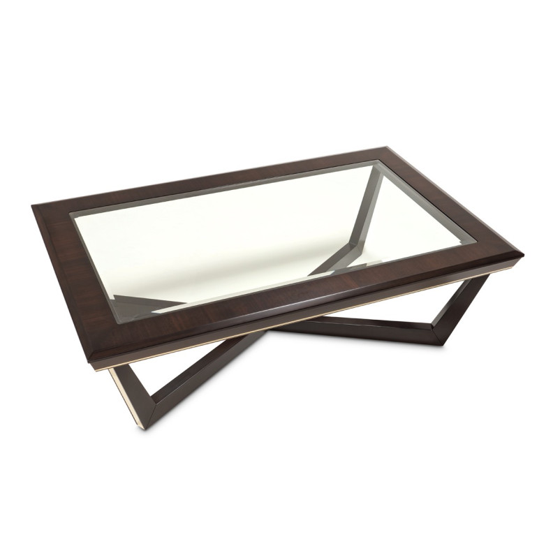 Cocktail Table Espresso Finish Belmont Place Collection By Michael Amini N9085201-409