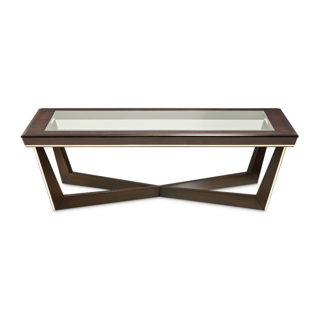 Cocktail Table Espresso Finish Belmont Place Collection By Michael Amini N9085201-409