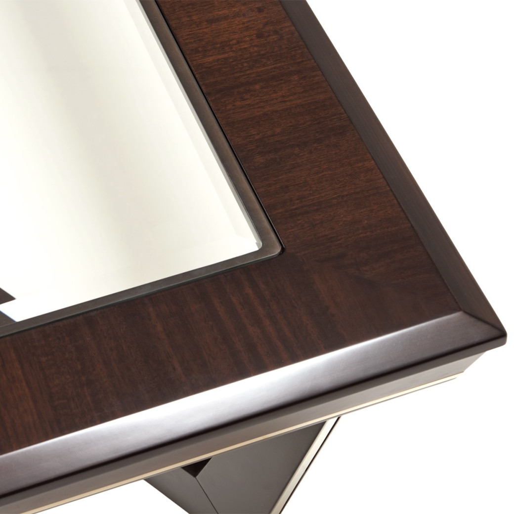 Cocktail Table Espresso Finish Belmont Place Collection By Michael Amini N9085201-409