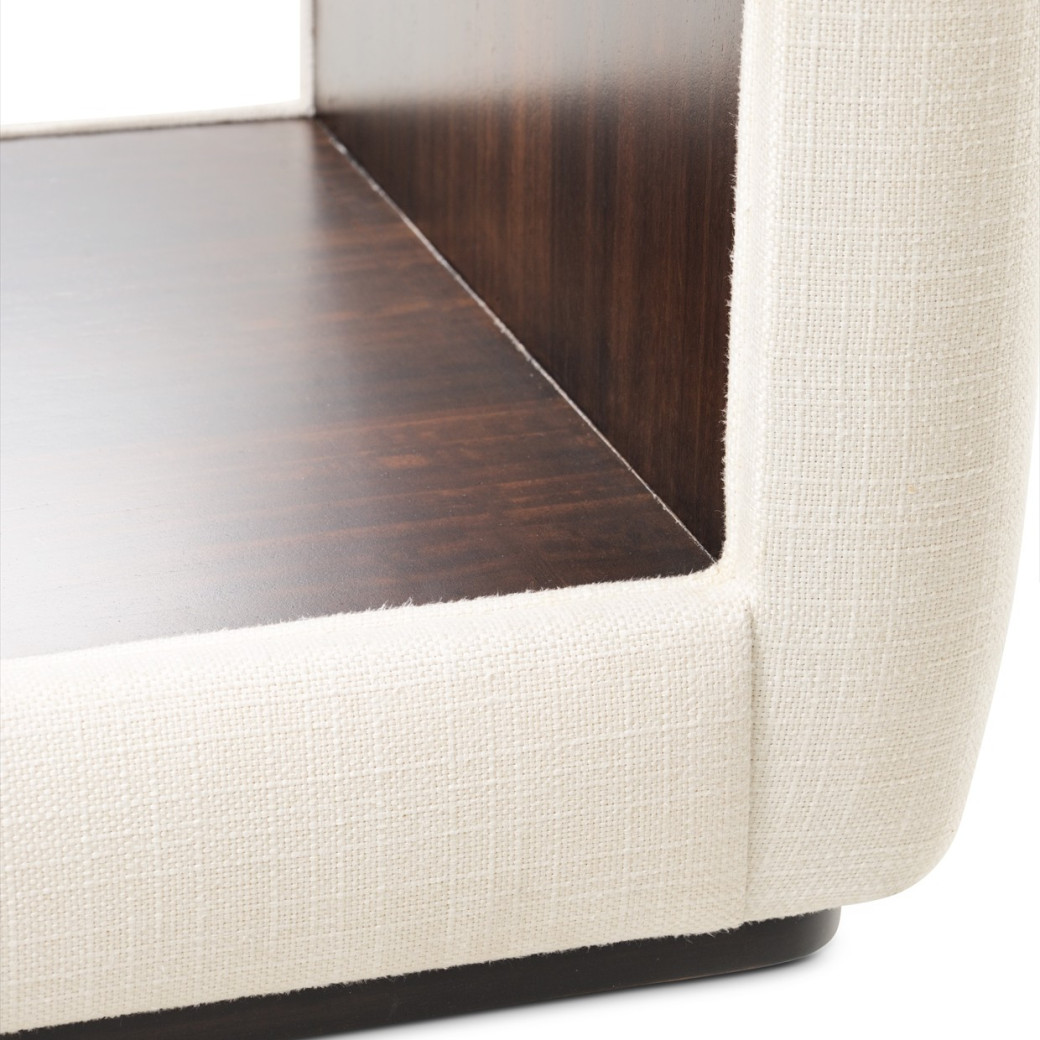 Vanity & Mirror Espresso Finish Belmont Place Collection By Michael Amini. N9085058-VAN2-409