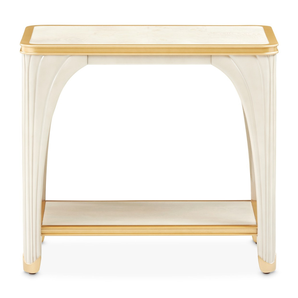 Rect. End Table Silver Mist La Terrazza Collection by Michael Amini 9092202-823