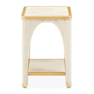 Rect. End Table Silver Mist La Terrazza Collection by Michael Amini 9092202-823