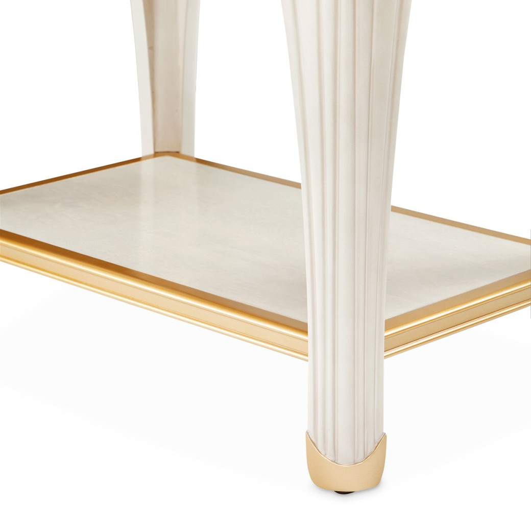 Rect. End Table Silver Mist La Terrazza Collection by Michael Amini 9092202-823