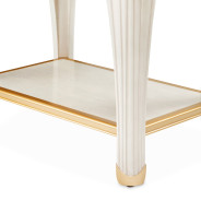 Rect. End Table Silver Mist La Terrazza Collection by Michael Amini 9092202-823