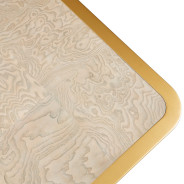 Rect. Cocktail Table Silver Mist La Terrazza Collection by Michael Amini  9092201-823
