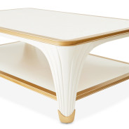 Rect. Cocktail Table Creamy Pearl La Terrazza Collection by Michael Amini 9092201-112