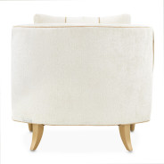 Accent Chair Starlight Light Champagne Light Terrazza Collection By Michael Amini 9092834-STRLT-124