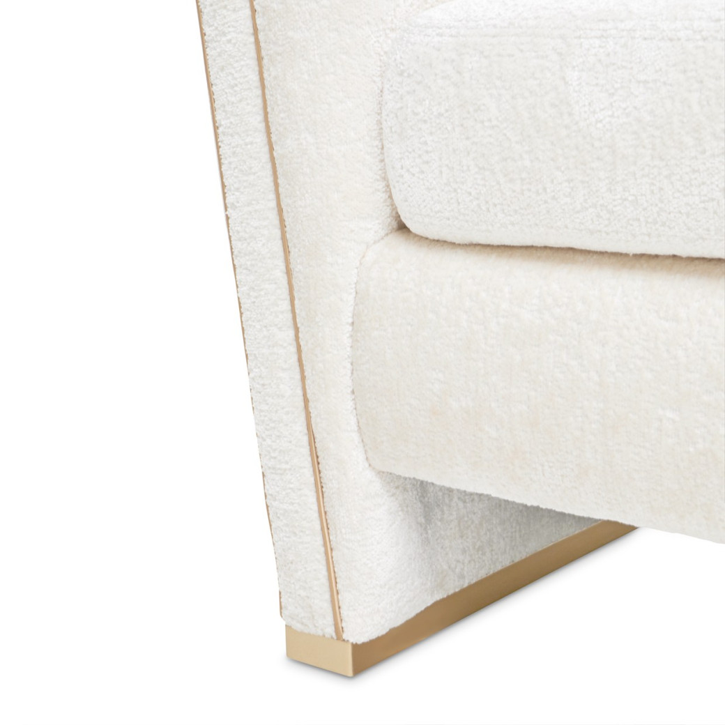 Matching Chair Starlight Light Champagne La Terrazza Collection By Michael Amini. 9092835-STRLT-124