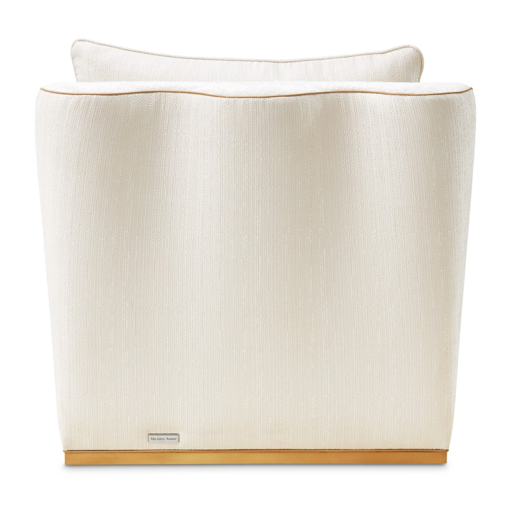 Chaise Starlight Light Champagne La Terrazza Collection by Michael Amini 9092841-STRLT-124