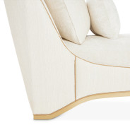 Chaise Starlight Light Champagne La Terrazza Collection by Michael Amini 9092841-STRLT-124