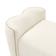Bed Bench Creamy Pearl La Terrazza Collection by Michael Amini  9092904-112