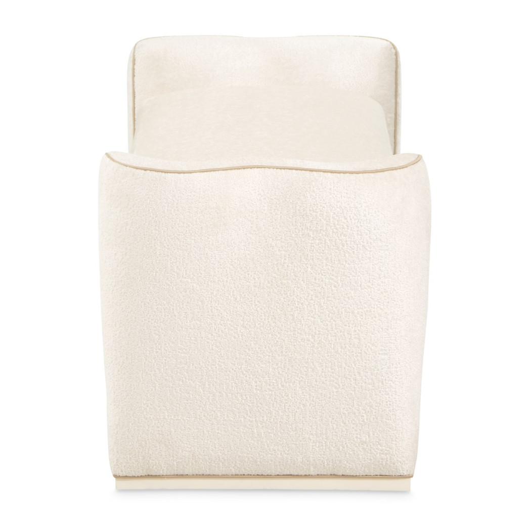 Bed Bench Creamy Pearl La Terrazza Collection by Michael Amini  9092904-112