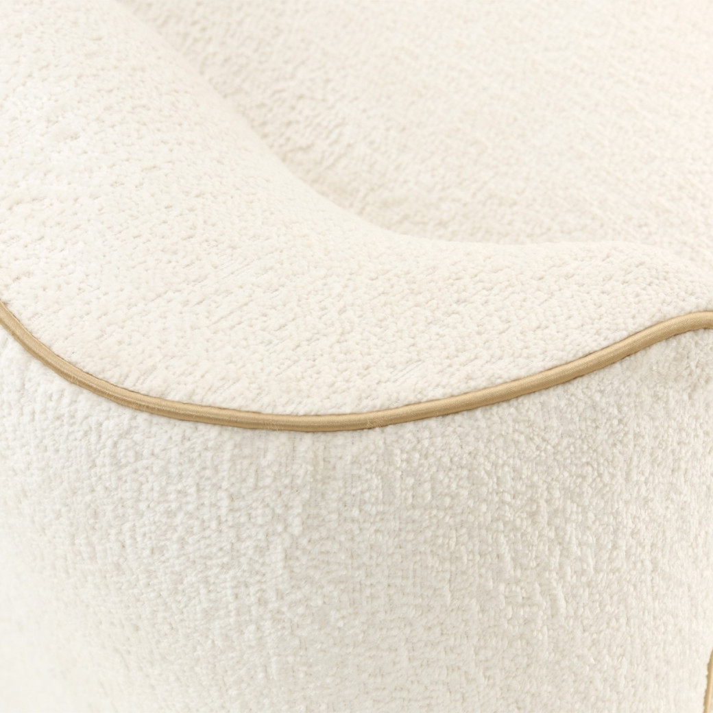 Bed Bench Creamy Pearl La Terrazza Collection by Michael Amini  9092904-112