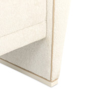 Bed Bench Creamy Pearl La Terrazza Collection by Michael Amini  9092904-112
