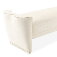 Bed Bench Creamy Pearl La Terrazza Collection by Michael Amini  9092904-112
