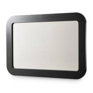 Wall Mirror Lisbon Collection Silken Matte Black Finish By Michael Amini LFR-LSBN260-826