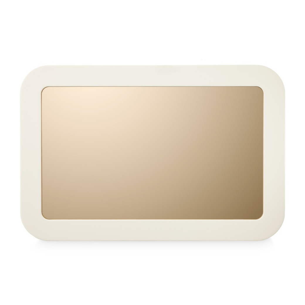 Wall Mirror Lisbon Collection Silken Matte Cream Finish by Michael Amini LFR-LSBN260-140