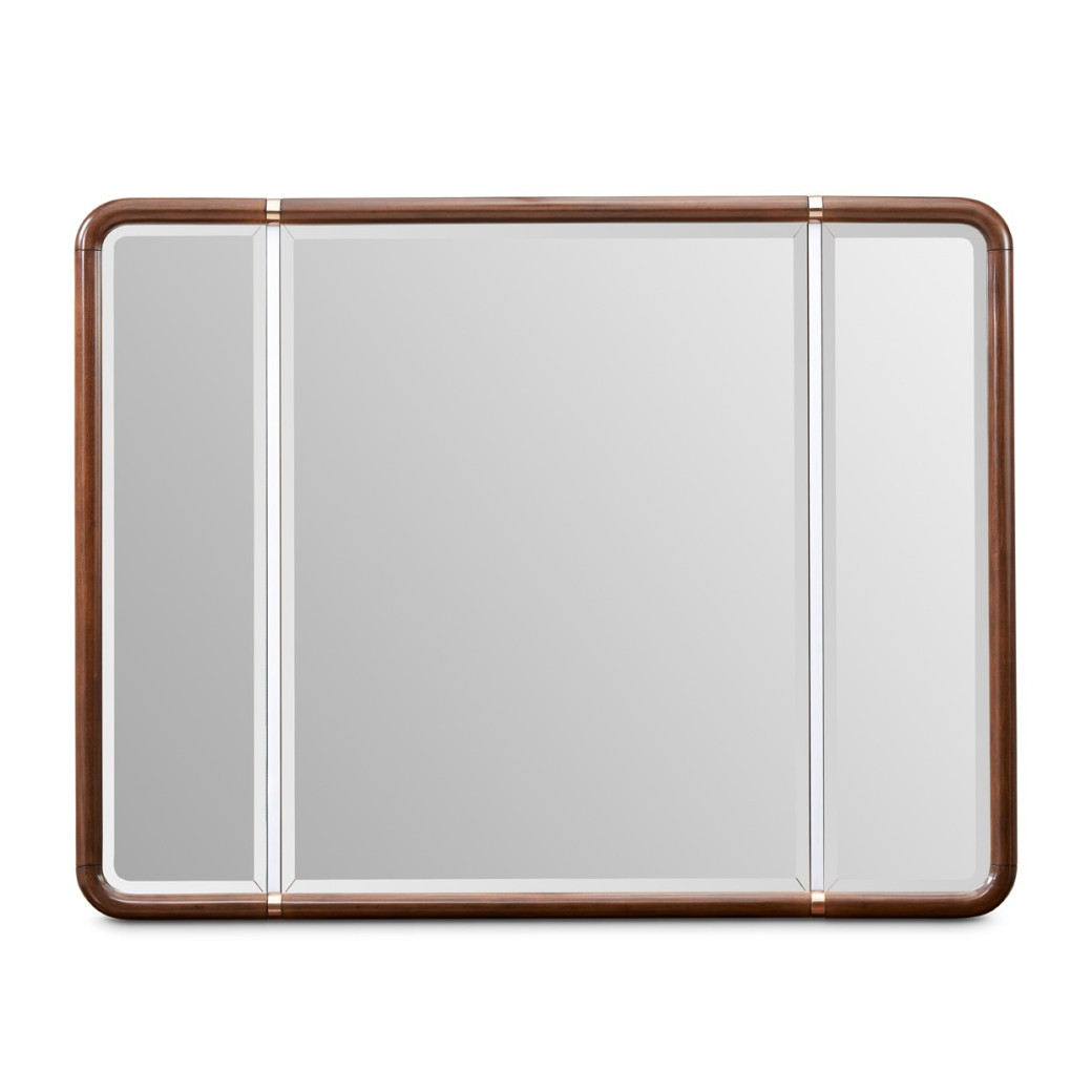 Dresser Mirror with LED Lighting Mason Park Collection by Michael Amini  9094060-406
