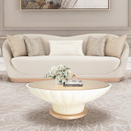 La Rachelle Sofa ICICLE Md Champagne By Michael Amini.9034815-ICICL-136