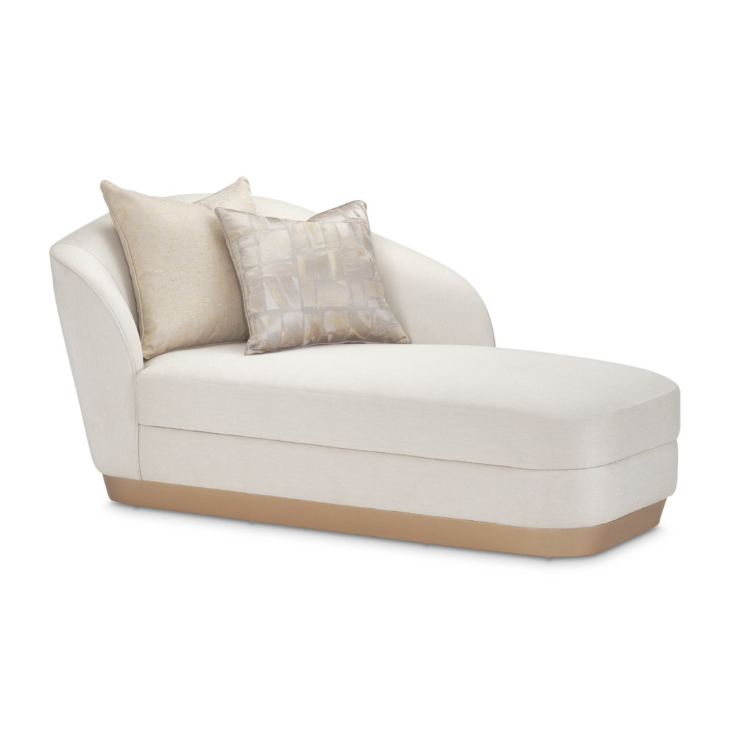 La Rachelle Chaise ICICLE Md Champagne By Michael Amini
