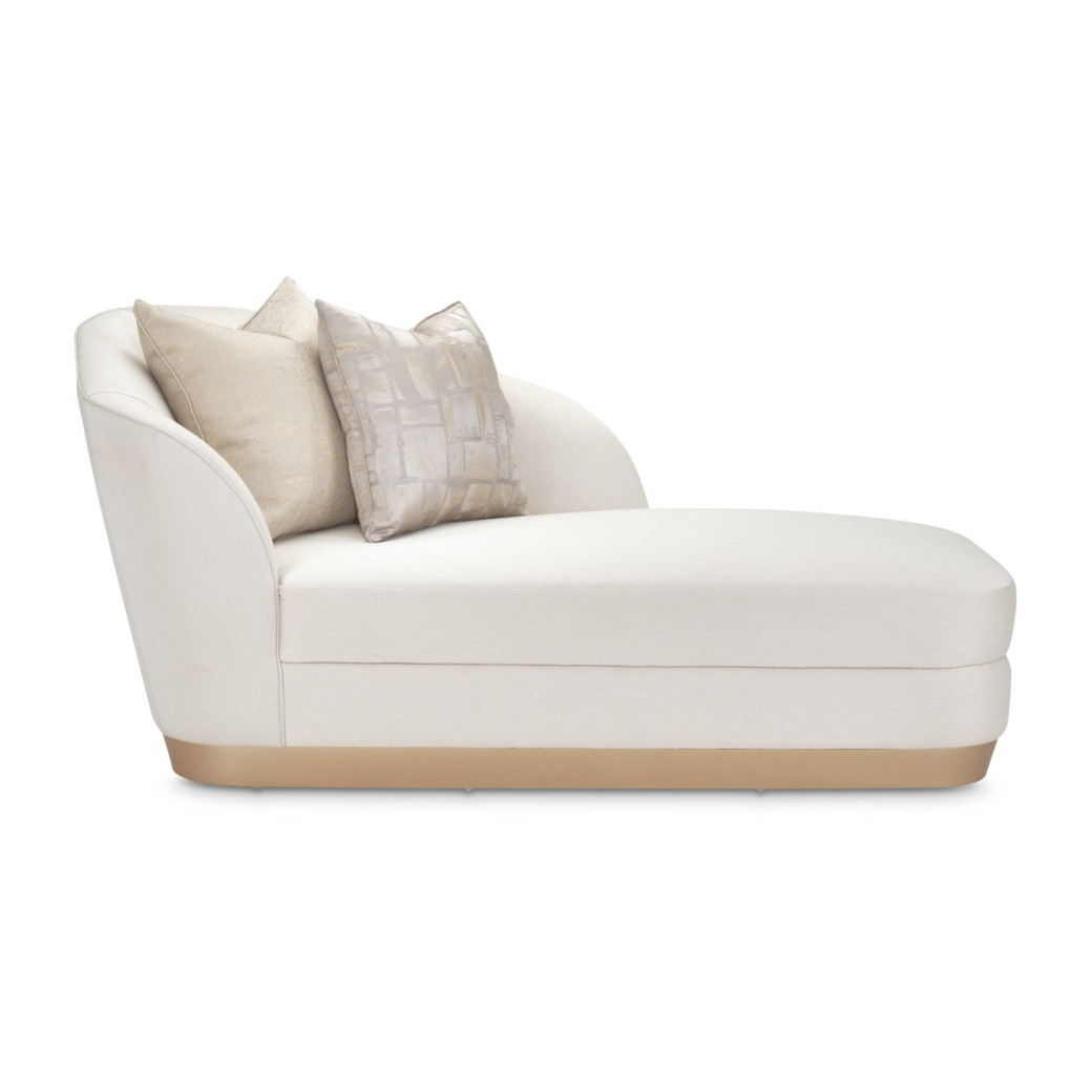 La Rachelle Chaise ICICLE Md Champagne By Michael Amini