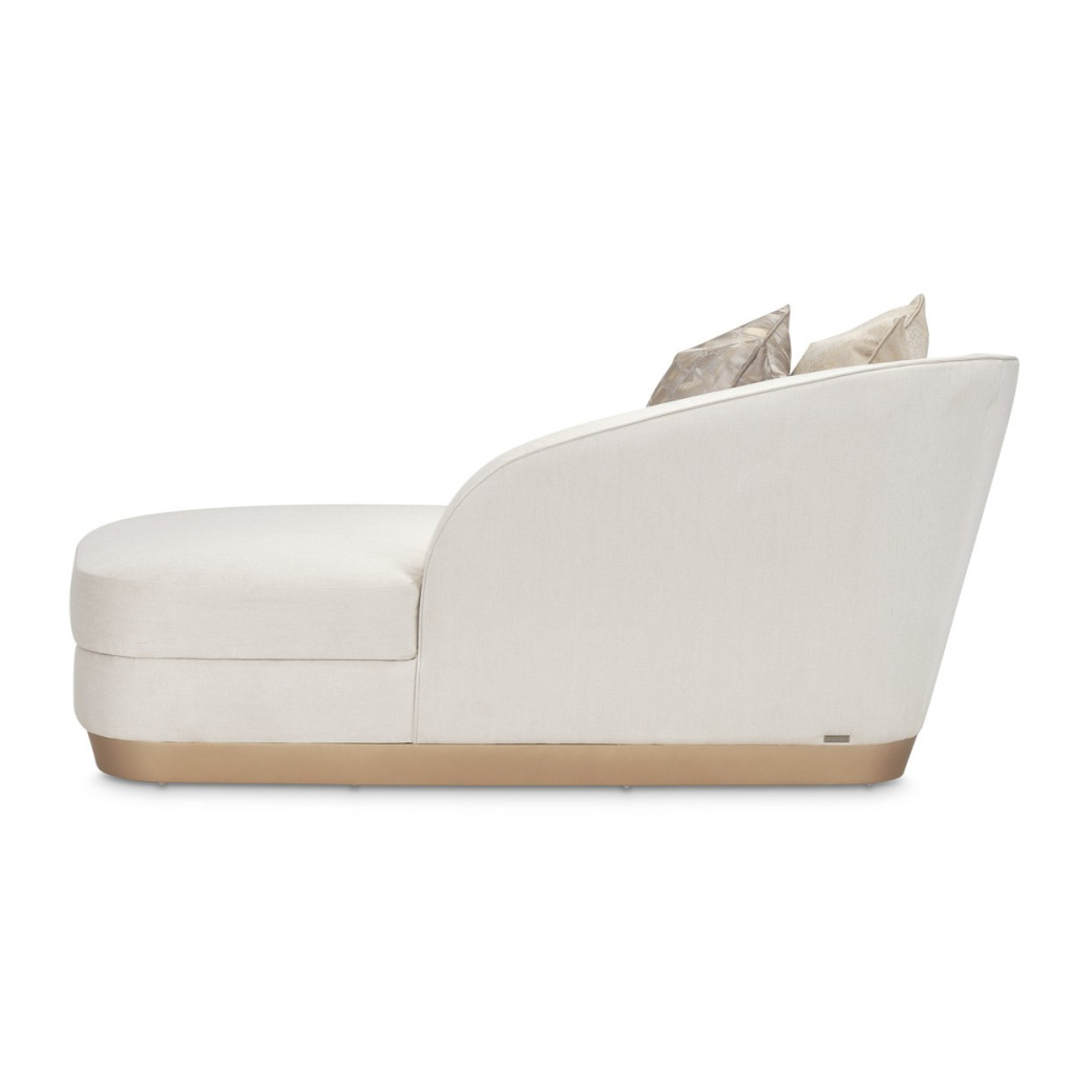 La Rachelle Chaise ICICLE Md Champagne By Michael Amini