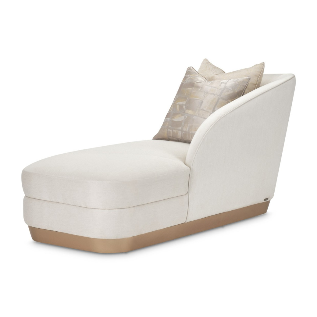 La Rachelle Chaise ICICLE Md Champagne By Michael Amini
