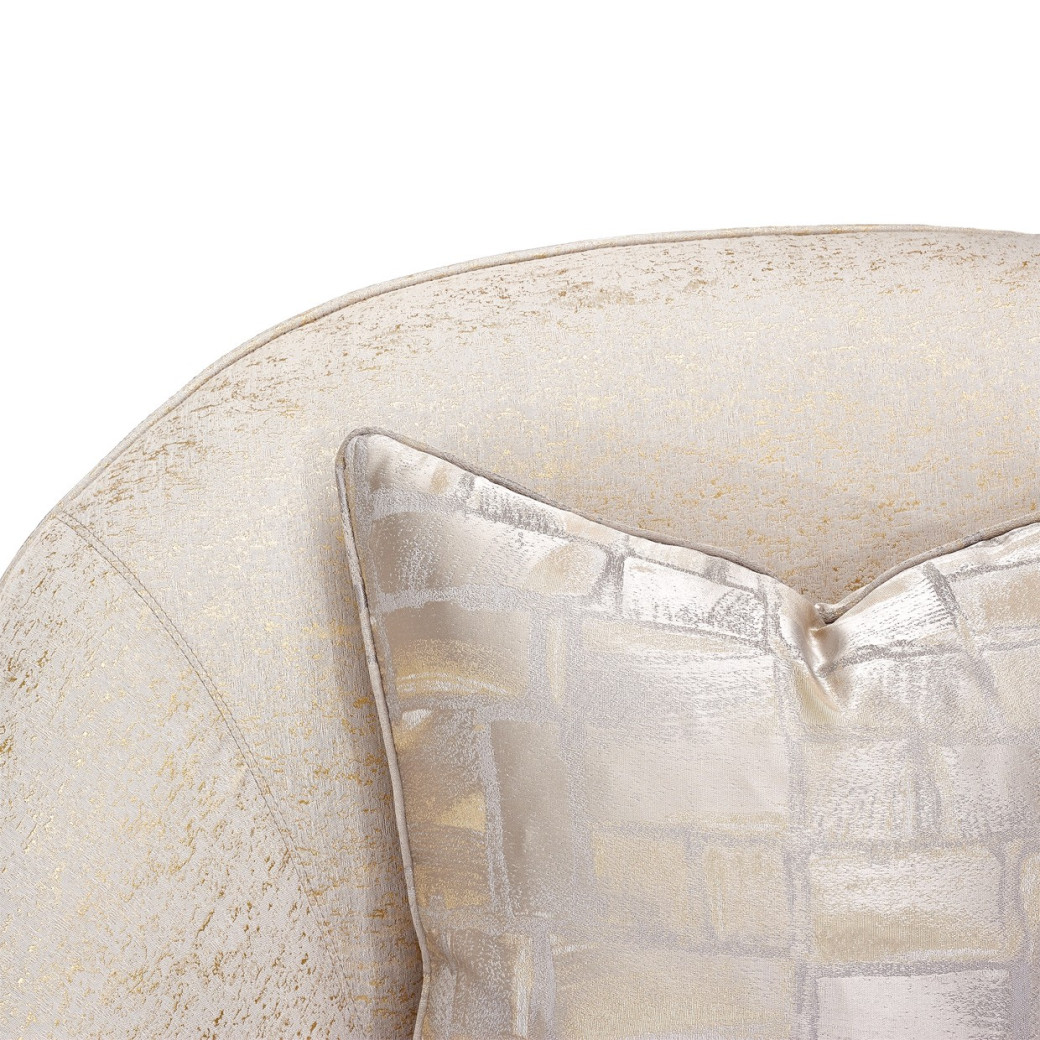 La Rachelle Swivel Chair Gold Rush MdChampagne By Michael Amini.9034839-GDRSH-136