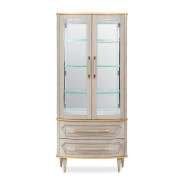 St. Charles Display Cabinet 2pc by Michael Amini 9088209-803