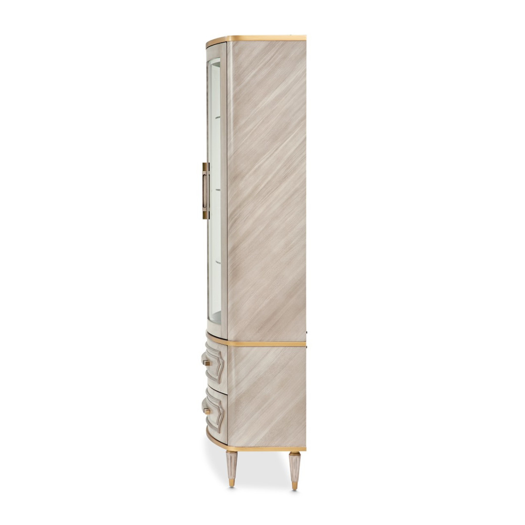 St. Charles Display Cabinet 2pc by Michael Amini 9088209-803