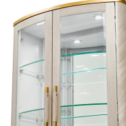St. Charles Display Cabinet 2pc by Michael Amini 9088209-803