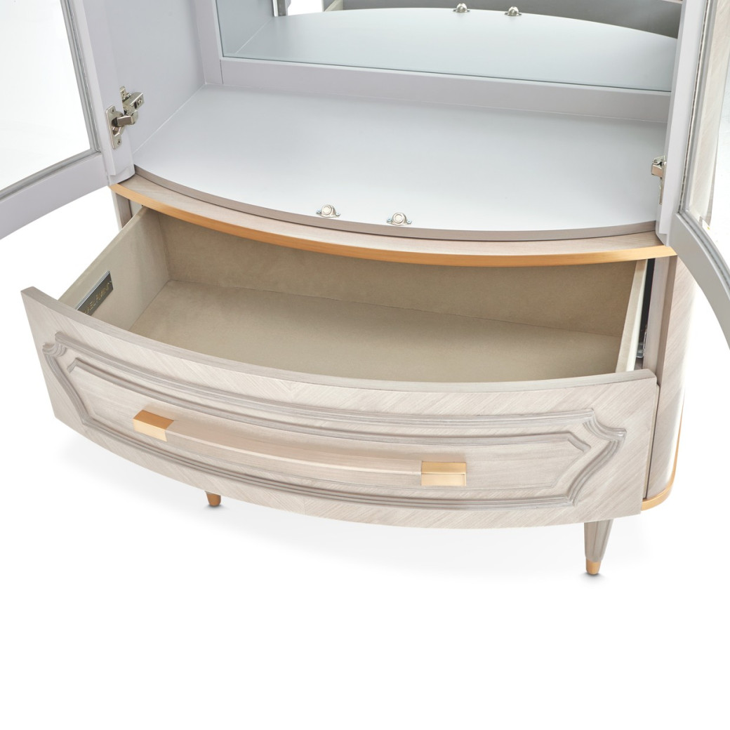 St. Charles Display Cabinet 2pc by Michael Amini 9088209-803