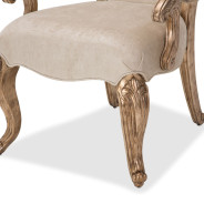 Desk Chair Platine De Royale Champagne Collection By Michael Amini