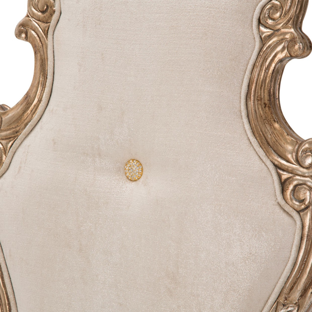 Desk Chair Platine De Royale Champagne Collection By Michael Amini