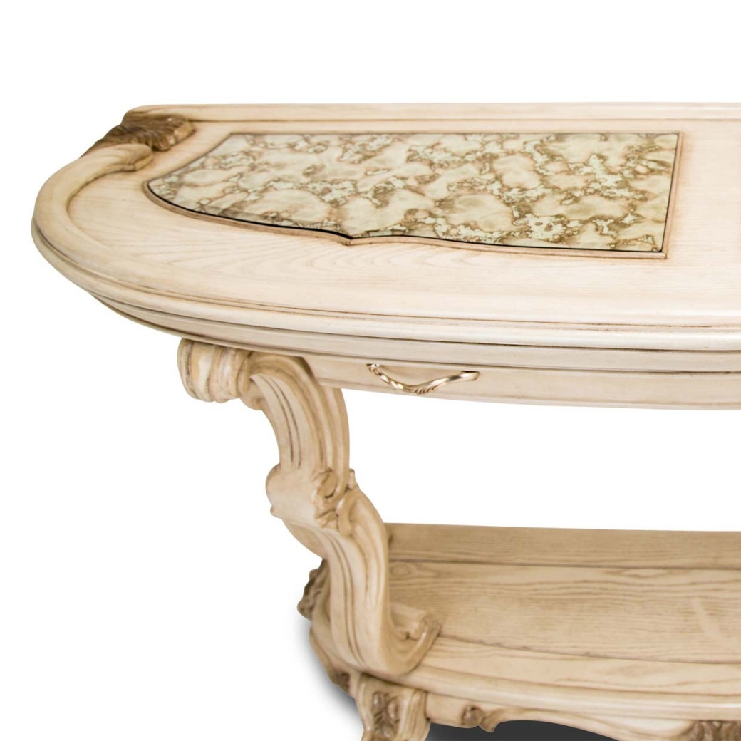 Console Table Platine De Royale Champagne Collection By Michael Amini