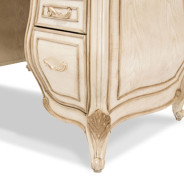 Vanity & Mirror Platine De Royale Collection By Michael Amini