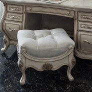Vanity Bench  Platine De Royale Collection By Michael Amini