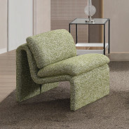 LV04550 2PC Sofa & Loveseat Boucle & Beige Linen Modern Style by Acme Furniture
