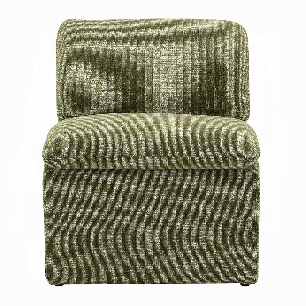 LV04550 2PC Sofa & Loveseat Boucle & Beige Linen Modern Style by Acme Furniture