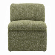 LV04550 2PC Sofa & Loveseat Boucle & Beige Linen Modern Style by Acme Furniture