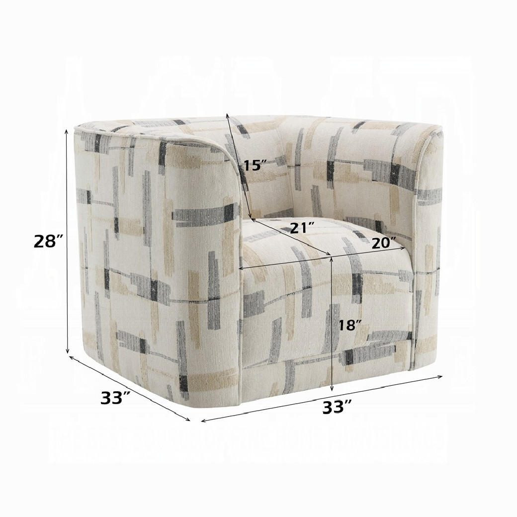 LV04530 2PC Sofa & Loveseat Brown Suede Fabric by Acme Furniture