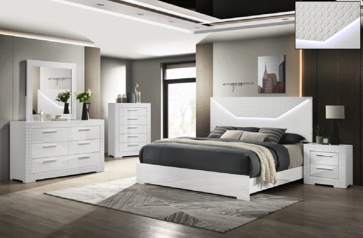 B777 5PC Queen Bedroom Set | McFerran Furniture Phoenix AZ