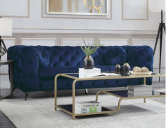 54900 2PC Sofa & Loveseat Blue Atronia Collection By Acme Furniture